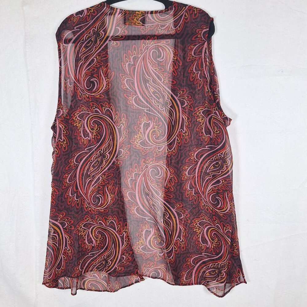 Vintage Bob Mackie Vest 60s psycadelic